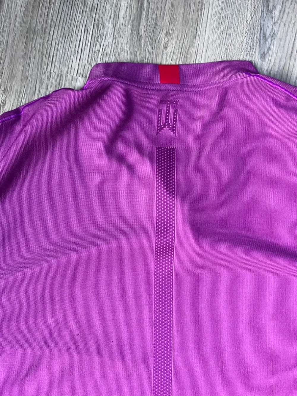 Nike Tiger Woods Golf Polo Mens Medium Dri-FIT Standard Fit Blade - Picture 10 of 11